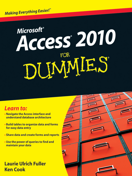 Title details for Access 2010 For Dummies by Laurie A. Ulrich - Available